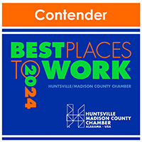 Best Places to Work Huntsville Madison County Chamber Contender